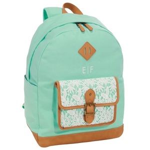 PBTeen Northfield Mint Lacey Backpack NWT